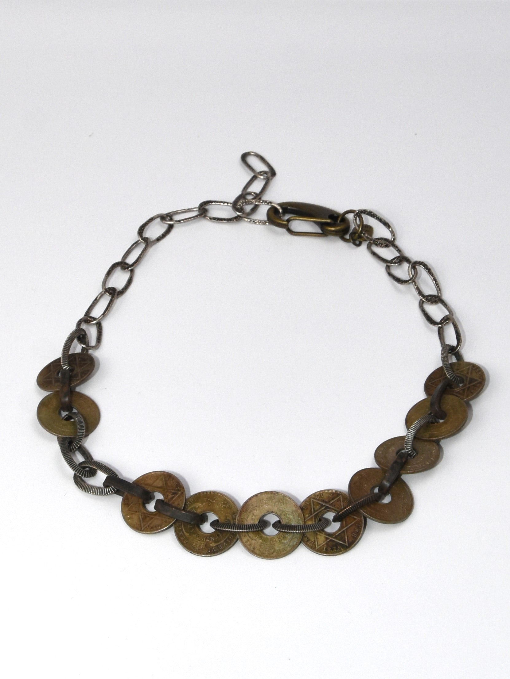 NSerena Jewelry-British West Africa Coins Necklace