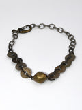 NSerena Jewelry-British West Africa Coins with Bicone Necklace