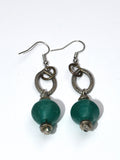NSerena Jewelry-Indonesian Glass Earrings