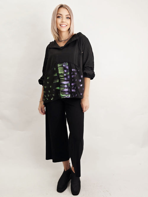 Narenee Designs- Collide Hoody Top