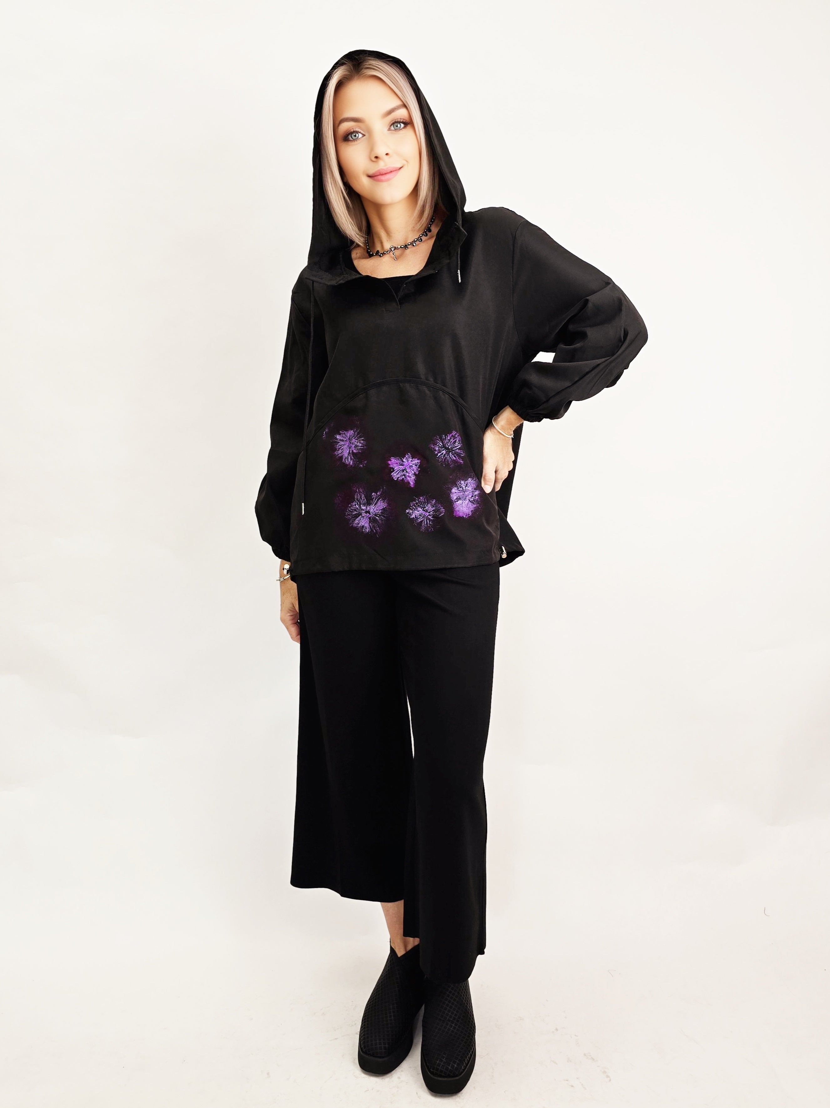 Narenee Designs- Garden Hoody Top