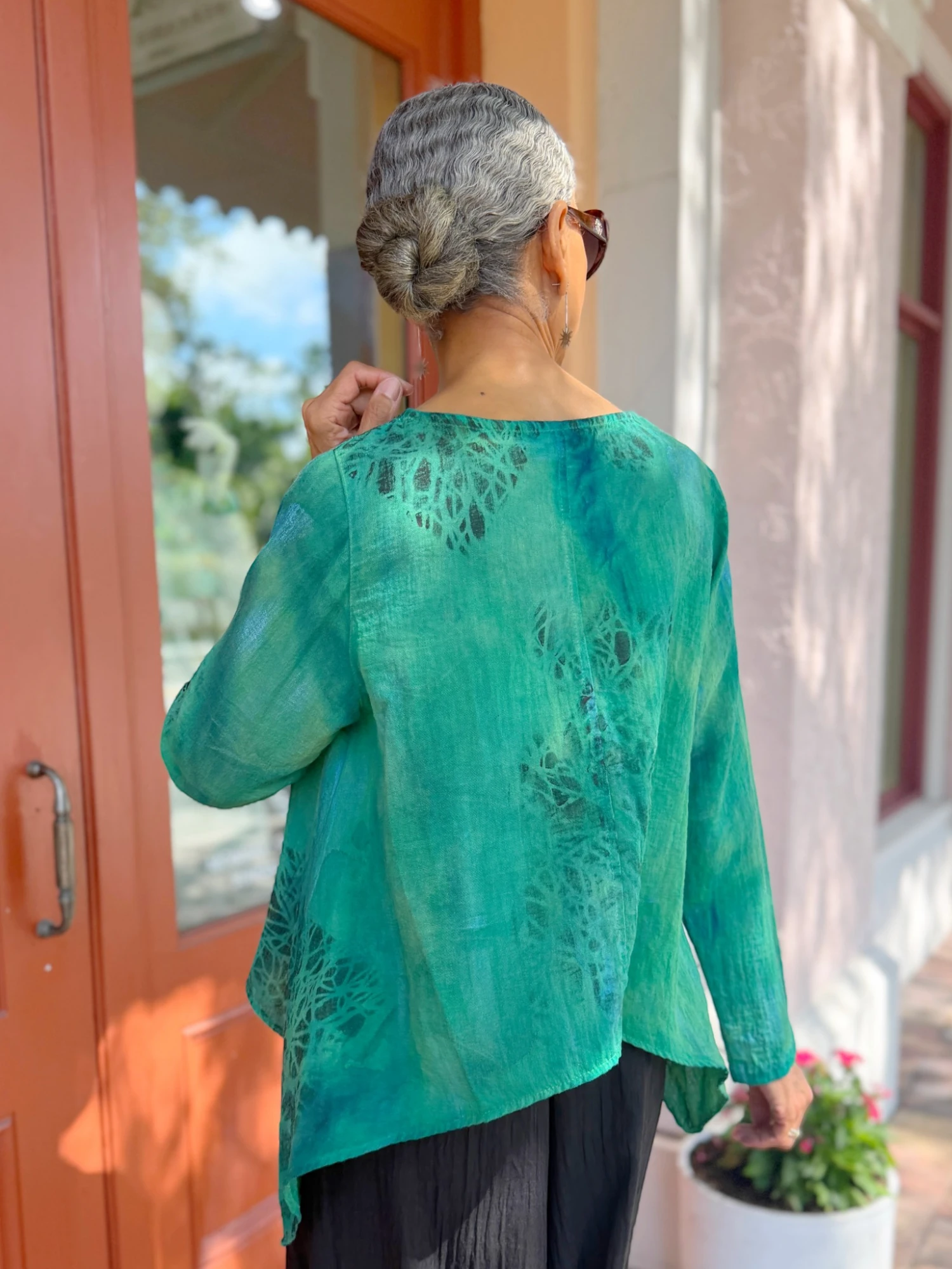 Narenee Designs- Driftwood Breeze Top