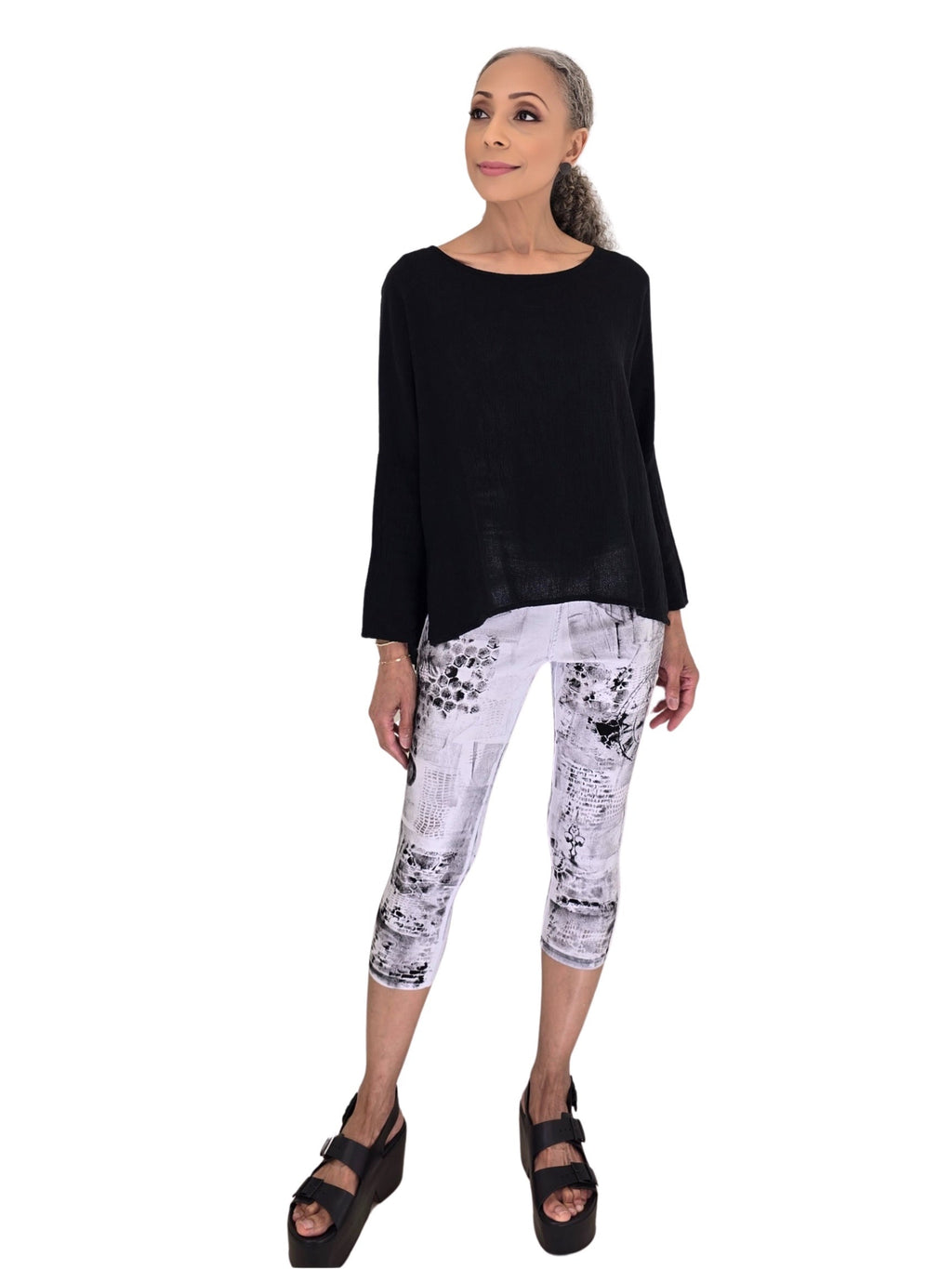 Narenee Designs- Hand-Painted Skinny Jegging