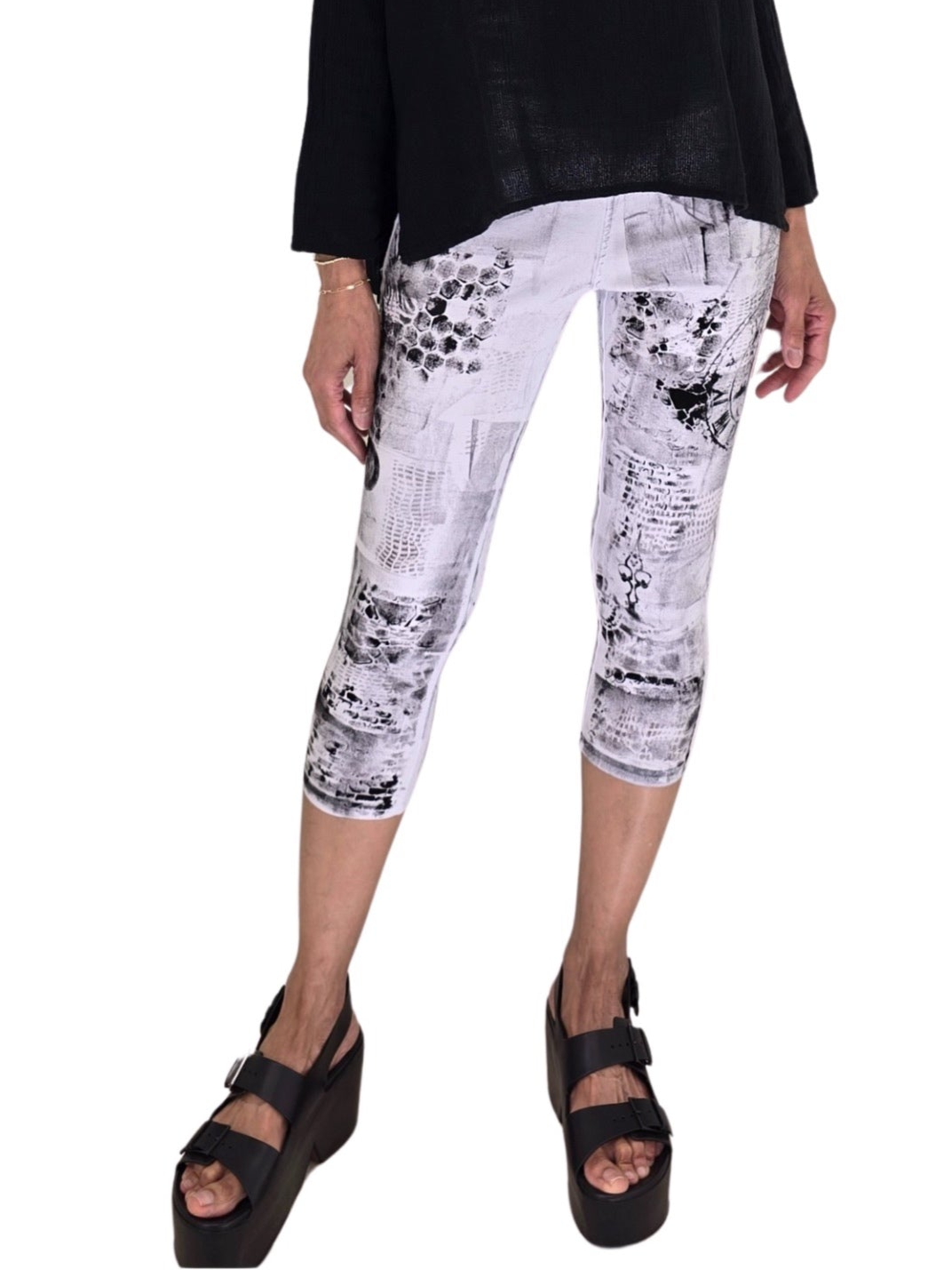 Narenee Designs- Hand-Painted Skinny Jegging