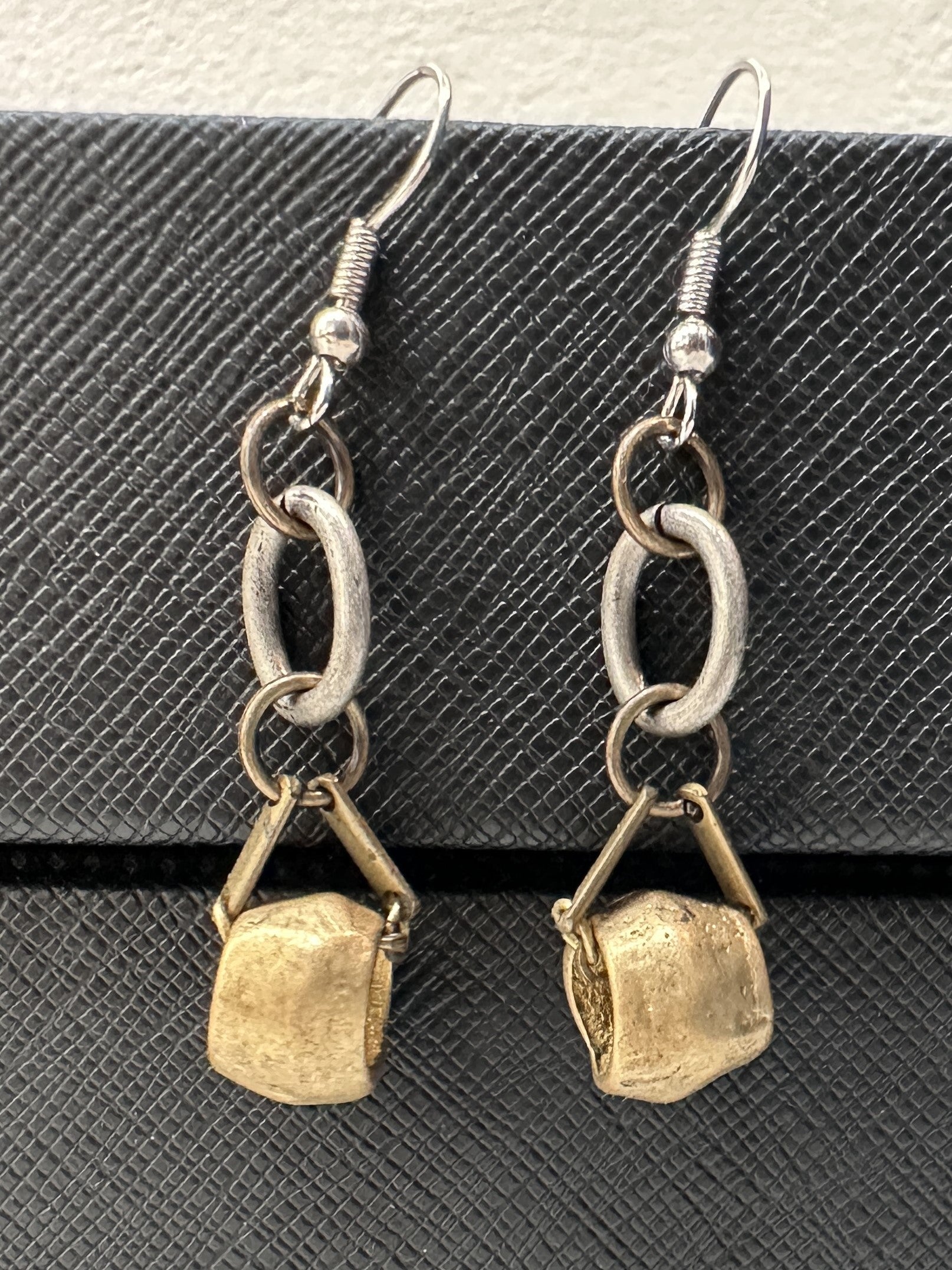 NSerena Jewelry-Brass Barrow Earrings