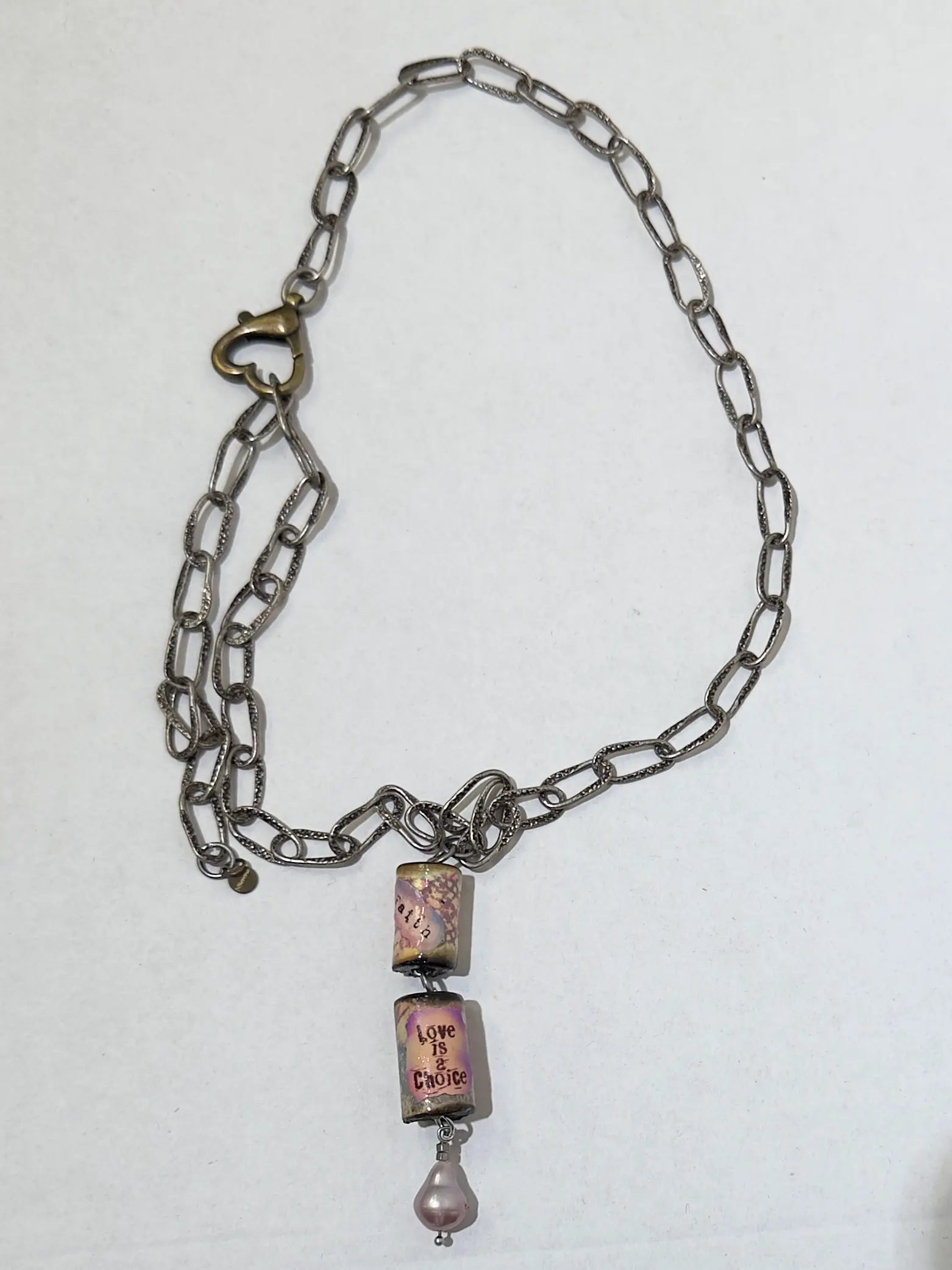 NSerena Jewelry Designs- Love Is a Choice Necklace