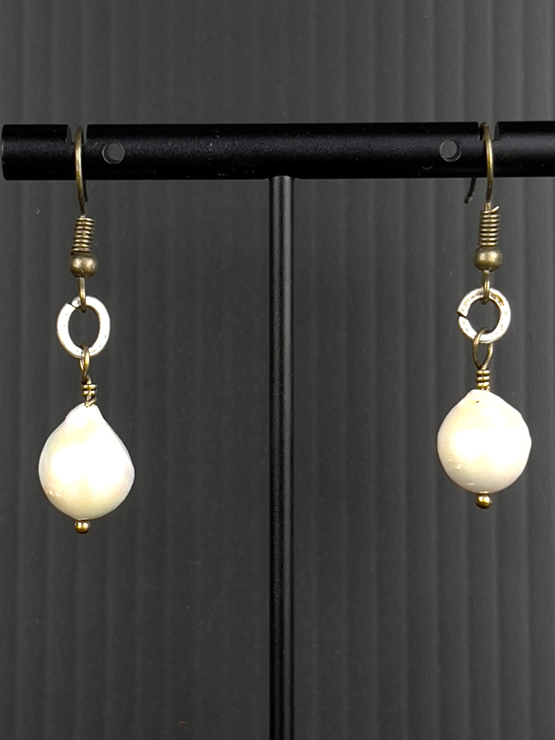 NSerena Jewelry-Classic Pearl Earrings