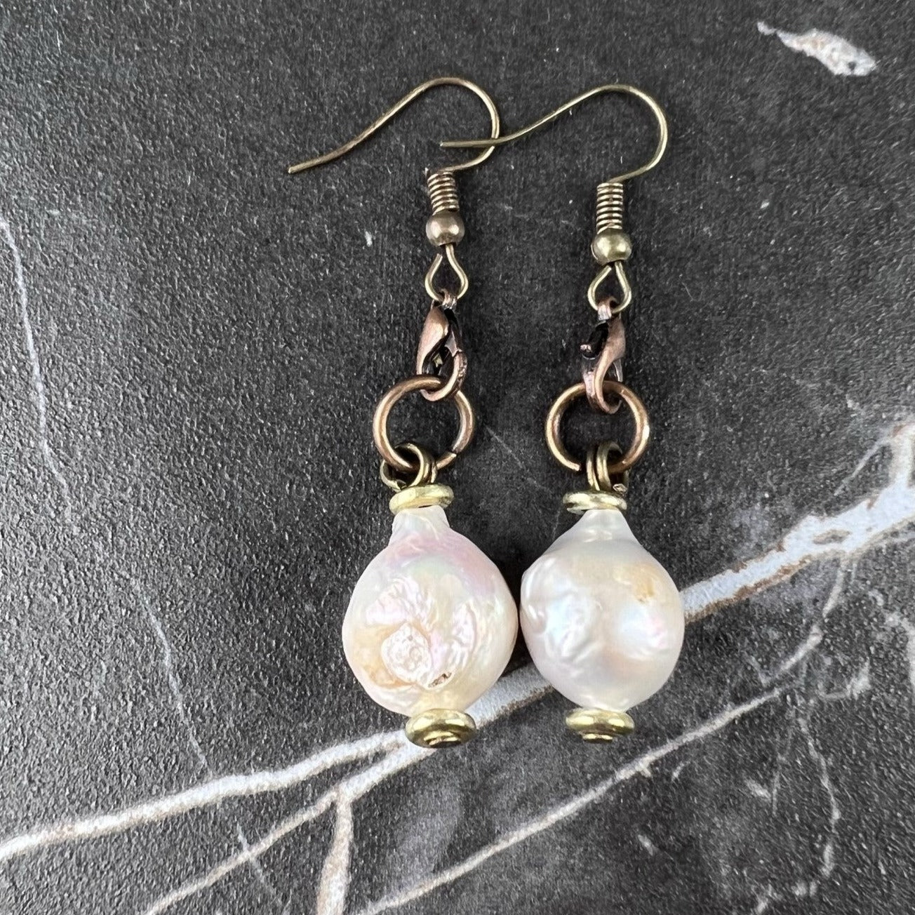 NSerena Jewelry-Freshwater Pearl Earrings