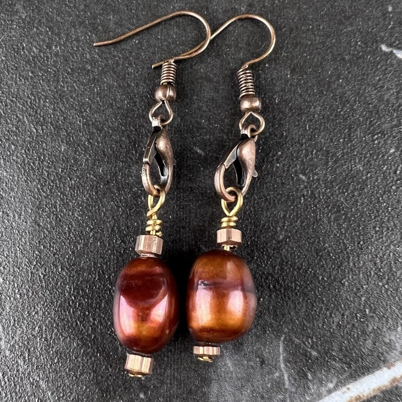 NSerena Jewelry-Freshwater Pearl Earrings