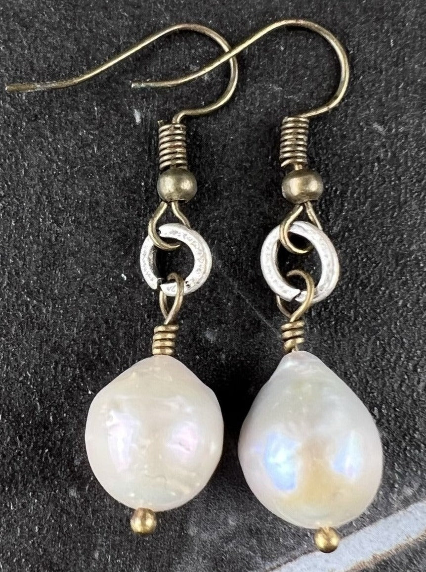 NSerena Jewelry-Classic Pearl Earrings