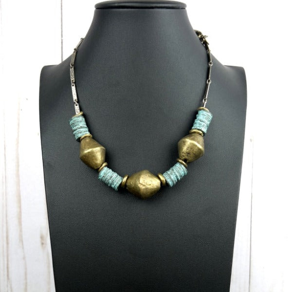 NSerena Jewelry-Mykonos with Bicone beads Necklace